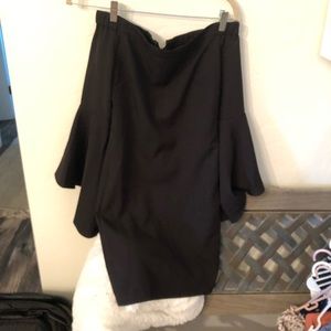 lulus off the shoulder dress